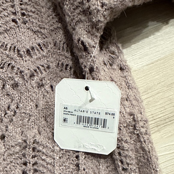 Altar'd State Textured Knit Cardigan - Picture 3 of 3